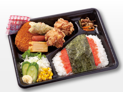 のりから明太弁当