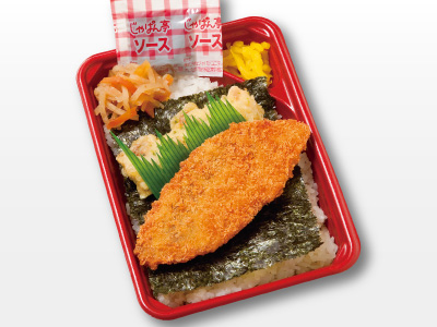 のり弁当(白身魚)