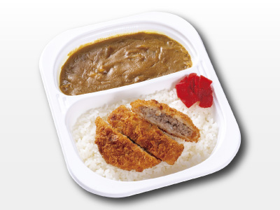 メンチカレー弁当