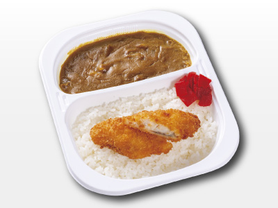 白身フィッシュカレー弁当