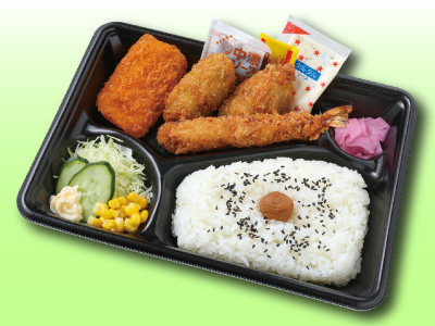 シーフードフライ弁当